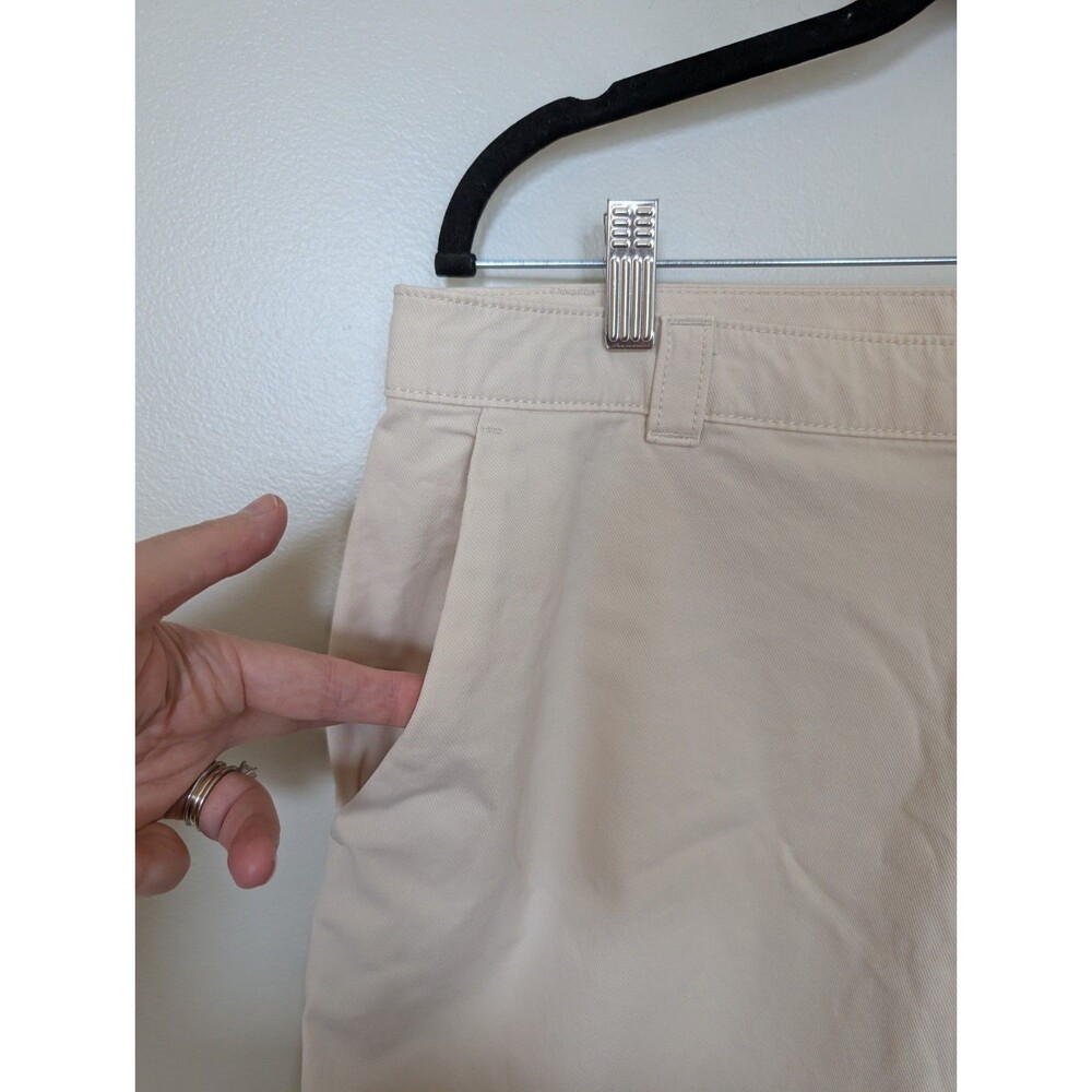 Gap Straight Up Khaki Pants Cream sz 12 - Picture 4 of 7